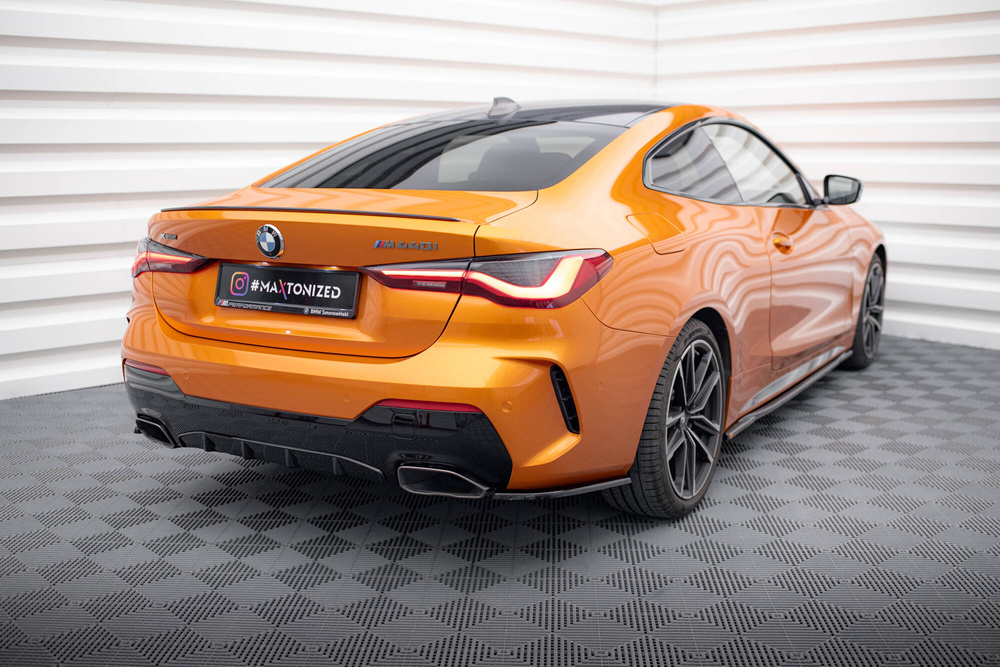 Lames De Pare-Chocs Arrière Latérales V.1 BMW 4 M440i G22 / G23 / G22 Facelift / G23 Facelift