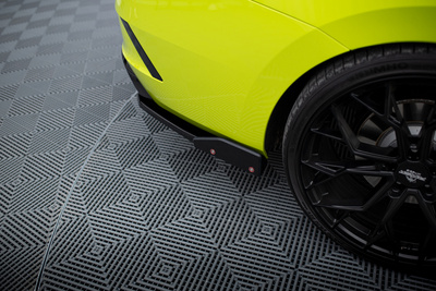 Lames De Pare-Chocs Arrière Latérales V.2 + Ailerons Skoda Octavia RS Combi / Liftback Mk4 / Mk4 Facelift