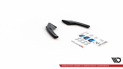 Lames De Pare-Chocs Arrière Latérales V.2 Volkswagen Golf GTI Clubsport Mk8