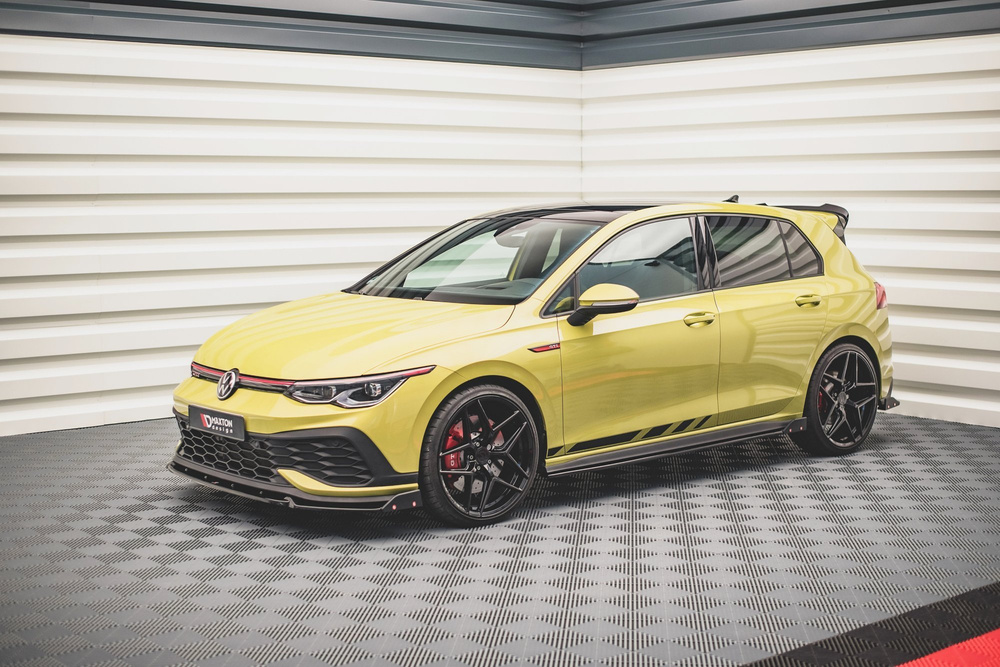 Rajouts Des Bas De Caisse V.2 + Ailerons Volkswagen Golf GTI / GTE / GTI Clubsport / GTD / R-Line Mk8