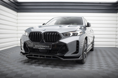 Lame Du Pare-Chocs Avant V.2 BMW X6 M-Pack G06 Facelift