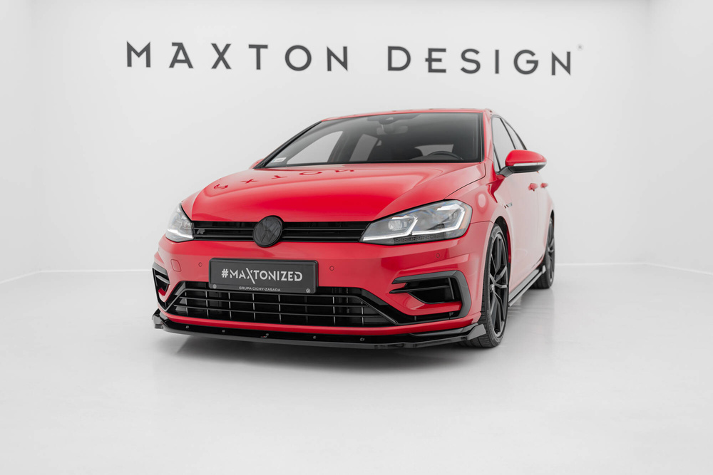 Lame Du Pare-Chocs Avant V.1 Volkswagen Golf R / R-Line Mk7 Facelift