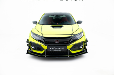 Street Pro Lame Du Pare-Chocs Avant Honda Civic Type-R Mk10 / Mk10 Facelift