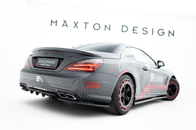 Arriere Splitter (avec une barre verticale) Mercedes-Benz SL 63 AMG R231