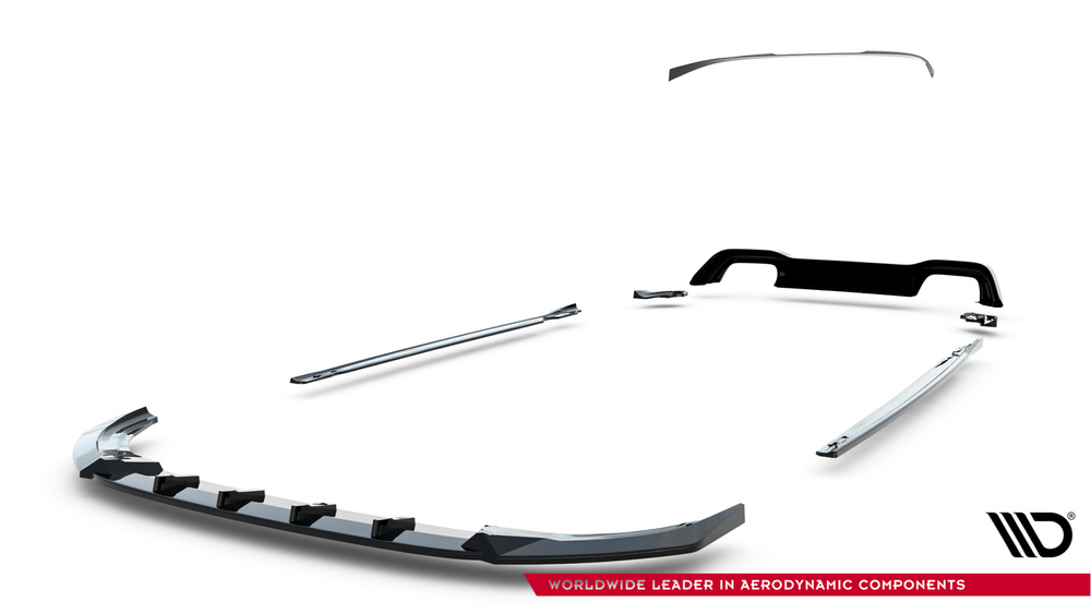 Ensemble Diffuseur V.5 Volkswagen Golf R Hatchback Mk8 Facelift