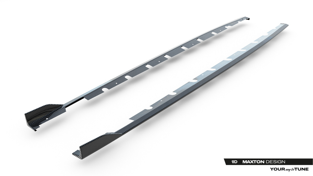 Fibre de Carbone Des Bas De Caisse V.1 Audi RS3 Sedan 8Y Facelift