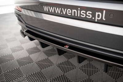 Arriere Splitter (avec une barre verticale) Audi Q3 S-Line SUV F3