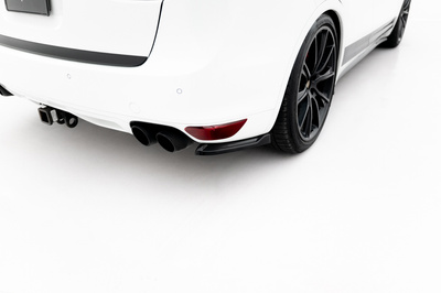 Lames De Pare-Chocs Arrière Latérales Porsche Cayenne Turbo / Standard Mk2
