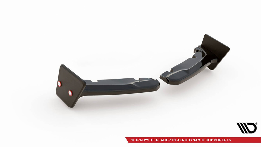 Lames De Pare-Chocs Arrière Latérales V.2 + Ailerons Toyota GR Yaris Mk4