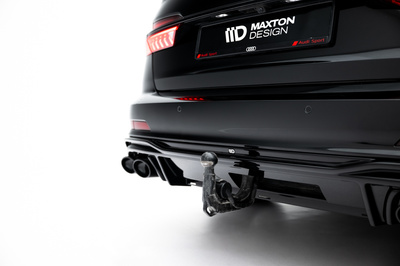 Rajout Du Pare-Chocs Arriere + Faux Pot D'échappement Audi A6 S-Line / S6 C8 / C8 Facelift