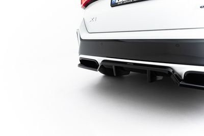 Arriere Splitter (avec une barre verticale) BMW X1 M-Pack U11