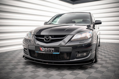 Street Pro Lame Du Pare-Chocs Avant V.1 + Flaps Mazda 3 MPS Mk1