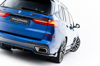 Fibre de Carbone Diffuseur Arrière BMW X7 M-Pack G07 / G07 Facelift (version with towbar)