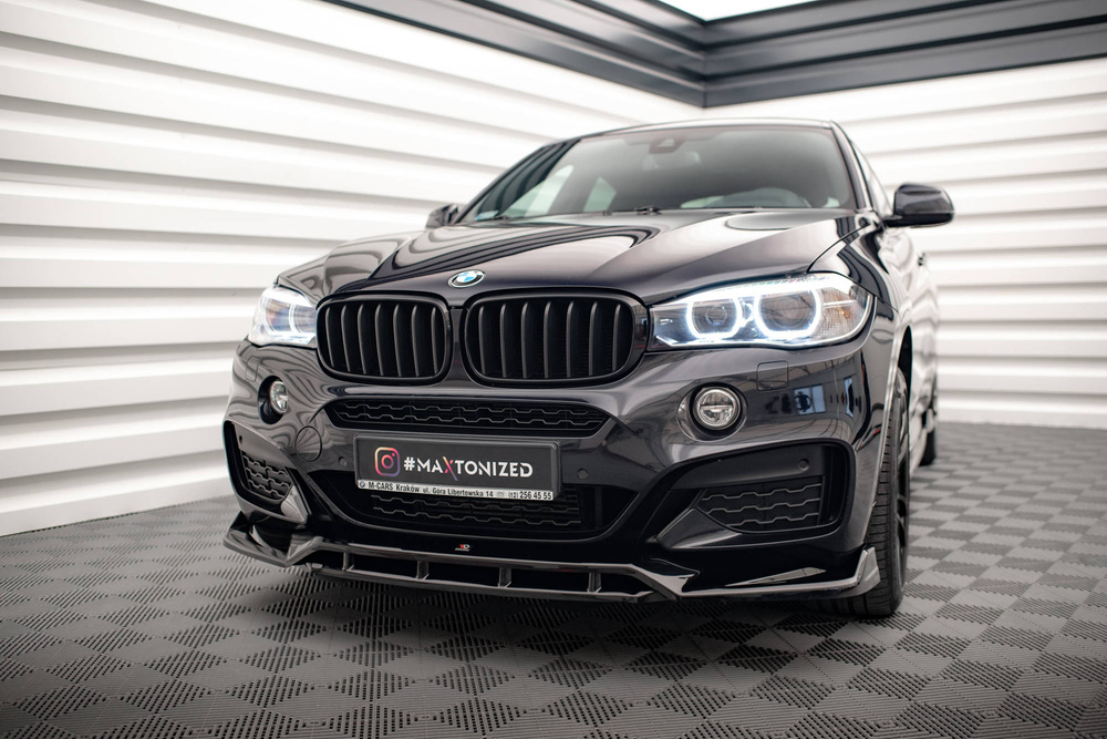 Lame Du Pare-Chocs Avant V.3 BMW X6 M-Pack F16
