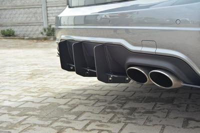 Mercedes-Benz C Sedan / Estate AMG-Line W204 / S204 DIFFUSEUR ARRIERE & LAME DU PARE CHOCS ARRIERE