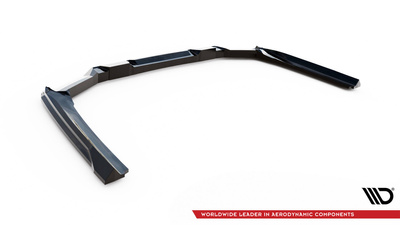 Arriere Splitter (avec une barre verticale) V.1 BMW 5 / i5 M-Pack Sedan / Touring G60 / G61