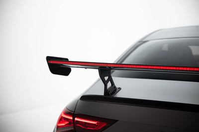 Carbon Spoiler With Internal Brackets Uprights + LED Mercedes-Benz CLA Coupe C118 / C118 Facelift