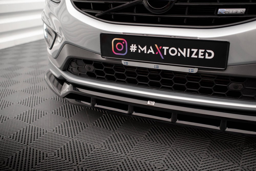 Lame Du Pare-Chocs Avant Volvo XC60 R-Design Mk1 Facelift