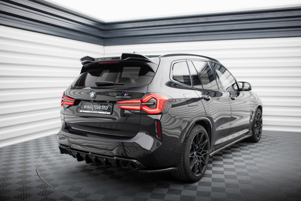 Lames De Pare-Chocs Arrière Latérales V.2 BMW X3 M F97 / F97 Facelift