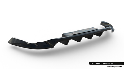 Arriere Splitter (avec une barre verticale) Porsche Macan EV Mk1