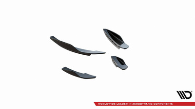 Ailes de pare-chocs avant (Canards) V.2 Ford Fiesta Mk8 ST / ST-Line