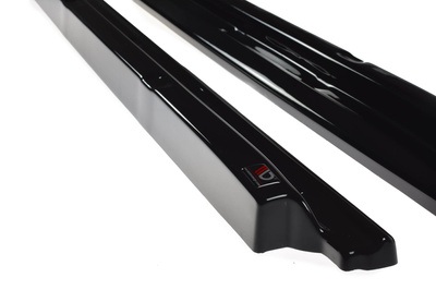 SET DES DIFFUSEUR DES BAS DE CAISSE FIAT 500 HATCHBACK AVANT FACELIFT