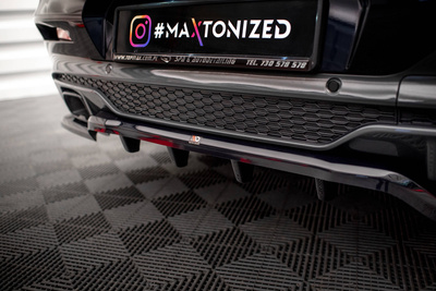 Arriere Splitter (avec une barre verticale) V.2 BMW X4 M40i G02