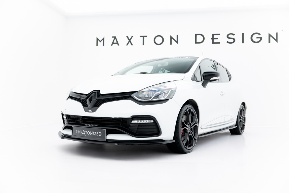 LAME DU PARE-CHOCS AVANT / SPLITTER RENAULT CLIO MK4 RS