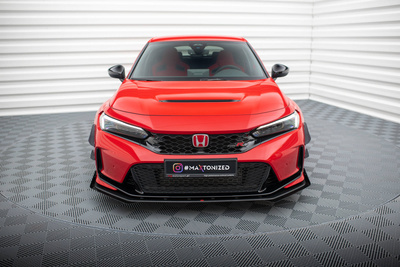 Street Pro Lame Du Pare-Chocs Avant  + Flaps Honda Civic Type-R Mk 11
