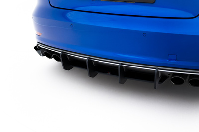 Street Pro Central Diffuseur Arriere Audi S3 Sedan 8V