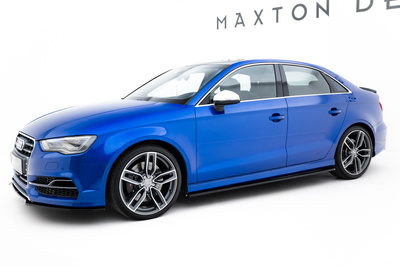 Rajouts Des Bas De Caisse Pour V.1 Audi S3 / A3 S-Line 8V / 8V FL Sedan