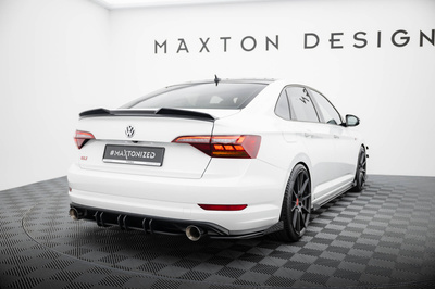 Street Pro Lame Du Pare Chocs Arriere + Flaps Volkswagen Jetta GLI Mk7