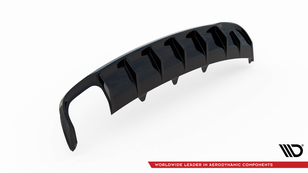 Diffuseur Arrière Complet Audi A4 B8 Facelift (Version double échappement simple face)