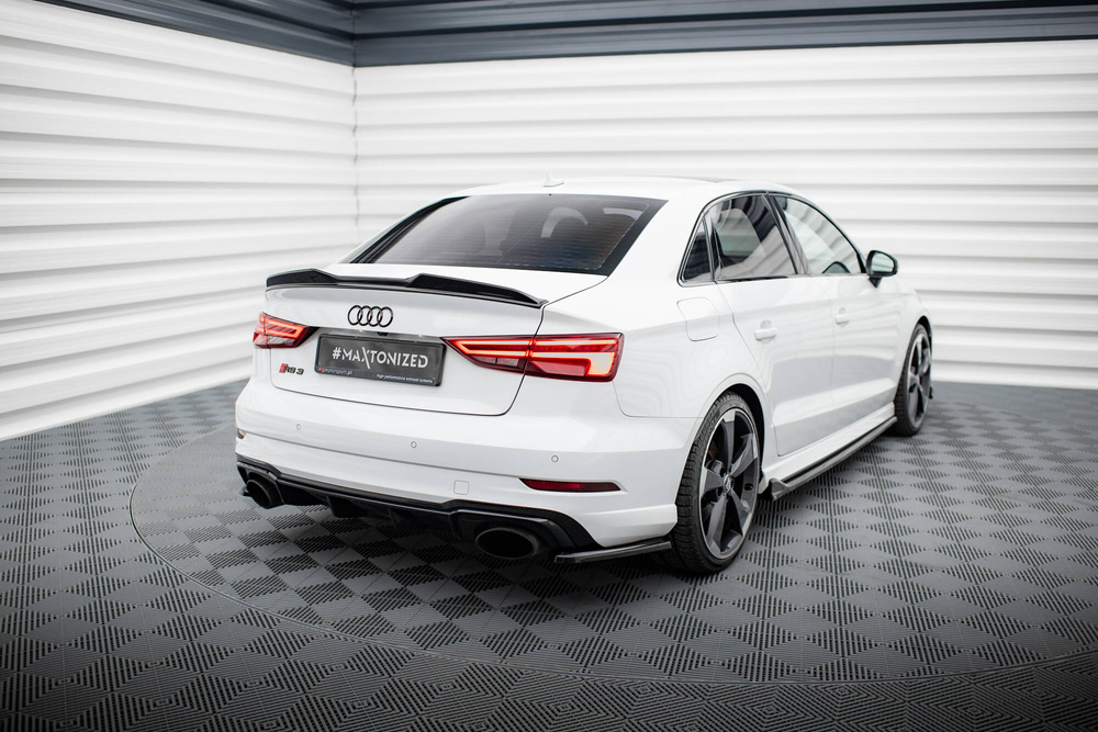 Lames De Pare-Chocs Arrière Latérales V.2 Audi RS3 Sedan 8V Facelift