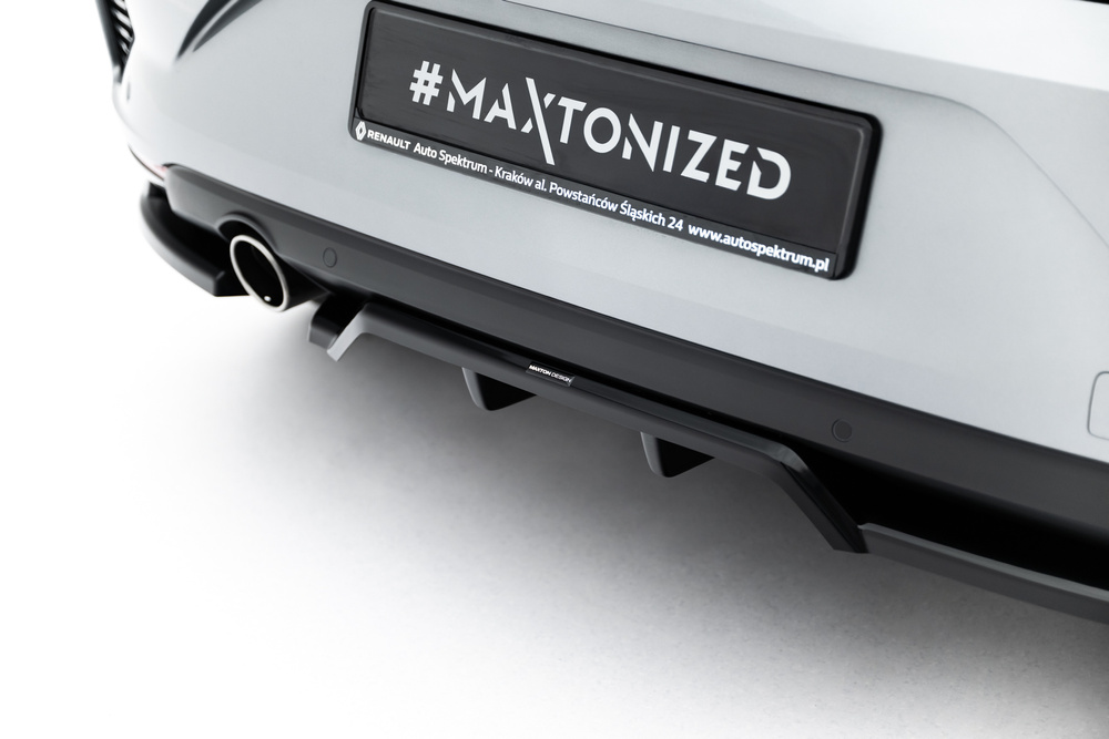 Arriere Splitter (avec une barre verticale) Renault Clio Mk5 Facelift