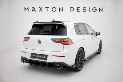 Street Pro Lame Du Pare Chocs Arriere + Flaps Volkswagen Golf GTI / GTE / R-Line Mk8