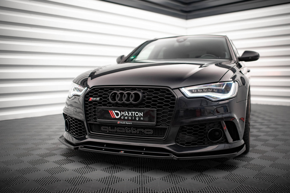 Lame Du Pare-Chocs Avant Audi A6 RS6 Look C7