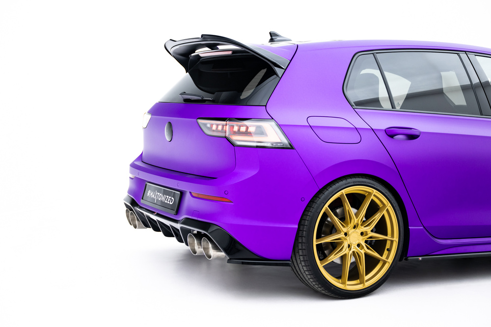Lames De Pare-Chocs Arrière Latérales V.3 Volkswagen Golf R Hatchback Mk8 Facelift