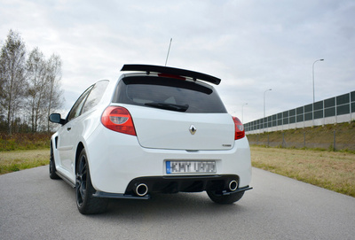 LAME DU PARE-CHOCS ARRIERE RENAULT CLIO MK3 RS FACELIFT