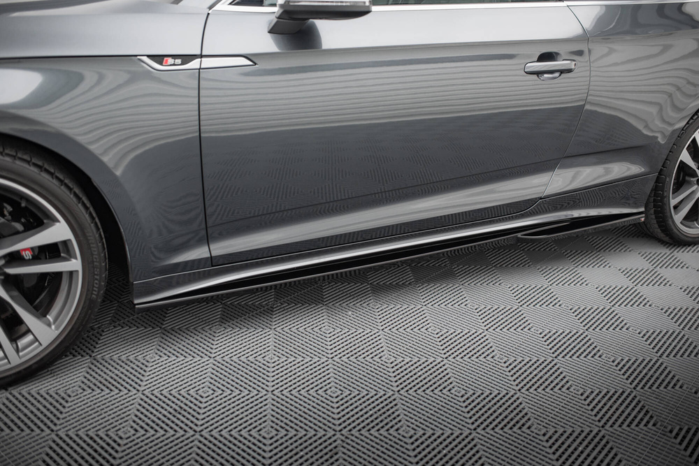 Rajouts Des Bas De Caisse Audi S5 Coupe / A5 S-Line Coupe F5 Facelift