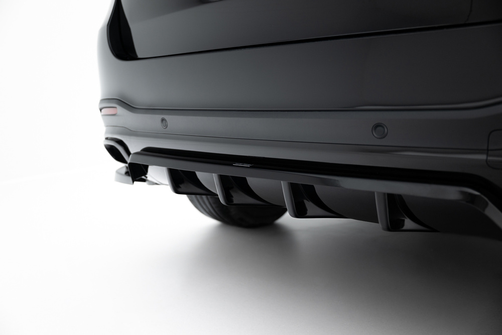 Arriere Splitter (avec une barre verticale) Mercedes-Benz GLE SUV AMG-Line W167 / W167 Facelift