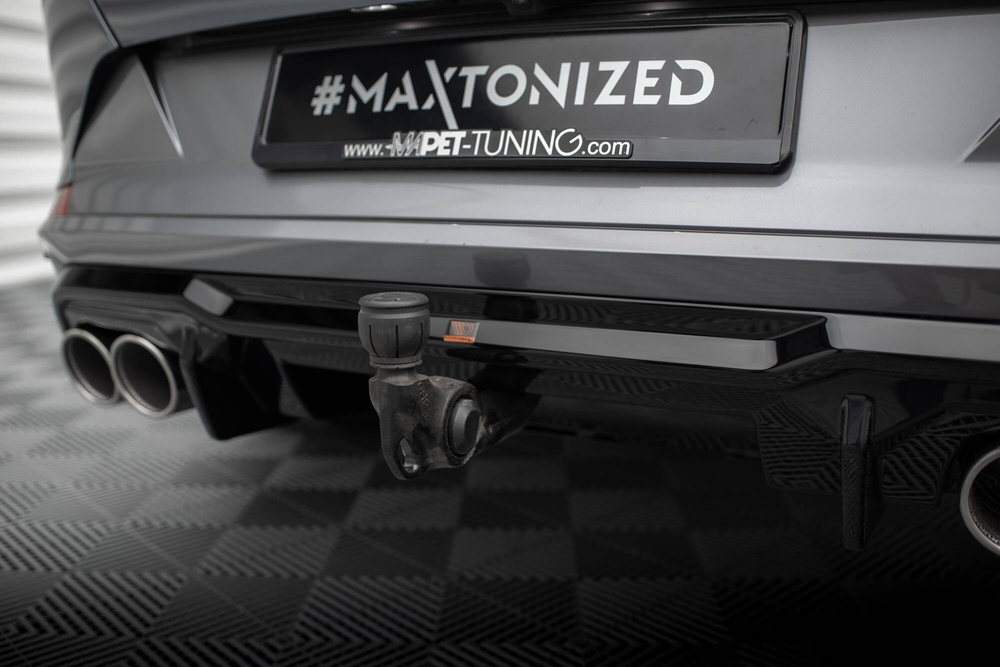 Rajout Du Pare-Chocs Arriere V.3 + Conseils d'échappement Cupra Formentor VZ Mk1 / Mk1 Facelift