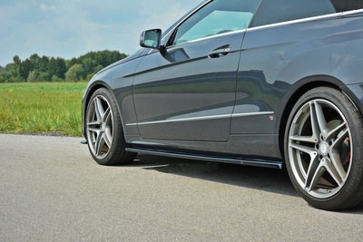 Rajouts Des Bas De Caisse Mercedes -Benz E Coupe / Cabrio C207 Facelift / A207 Facelit