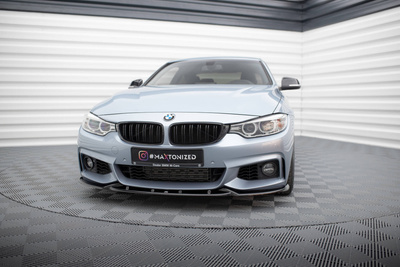 Lame Du Pare-Chocs Avant V.3 BMW 4 Coupe / Gran Coupe / Cabrio M-Pack F32 / F36 / F33