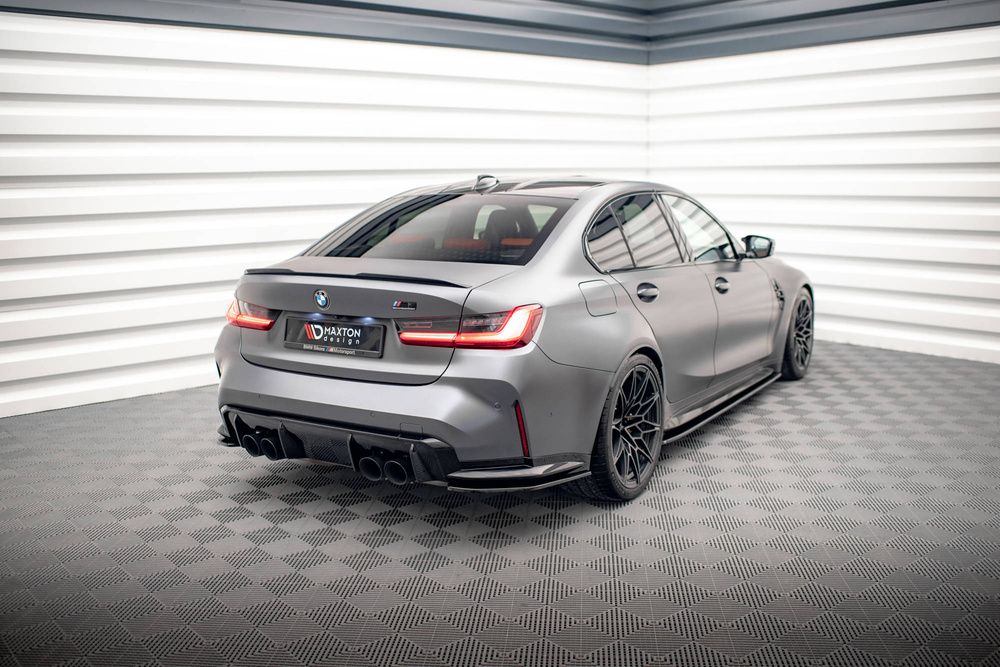 Lames De Pare-Chocs Arrière Latérales V.1 BMW M3 Sedan / Touring G80 / G81