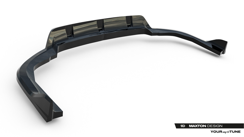 Arriere Splitter (avec une barre verticale) V.2 BMW X5 M-Pack G05 Facelift
