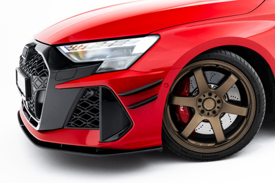 Ailes de pare-chocs avant (Canards) Audi RS3 Sedan 8Y Facelift