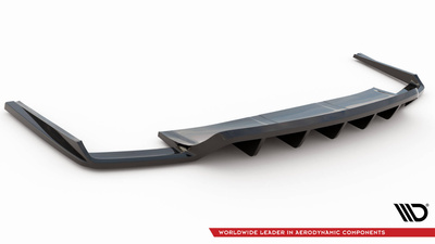 Arriere Splitter (avec une barre verticale) Audi SQ7 / Q7 S-Line Mk2