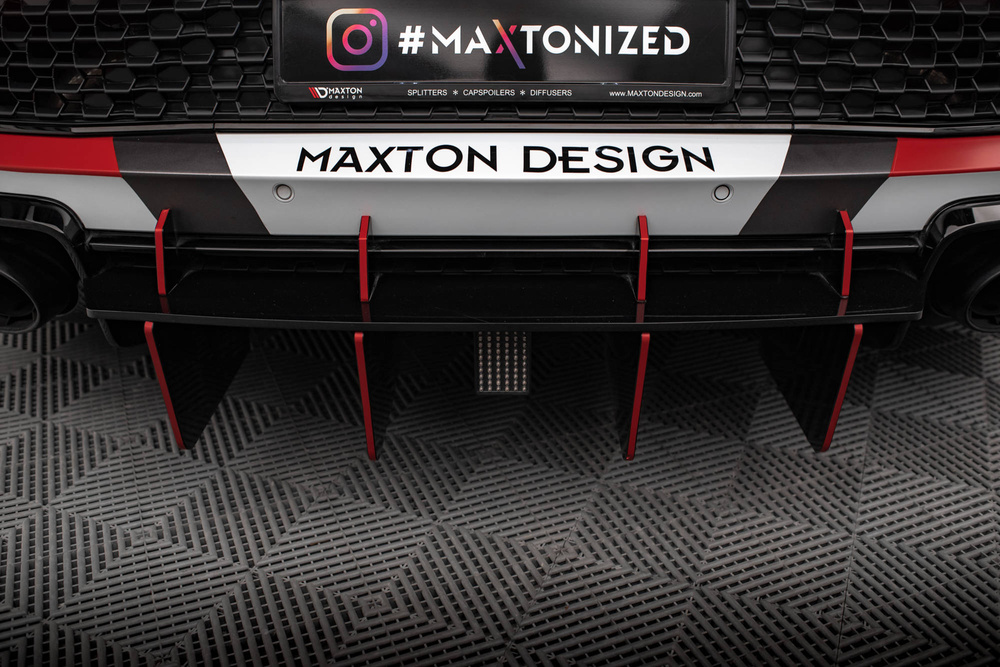 Street Pro Central Diffuseur Arriere Audi R8 Mk2 Facelift