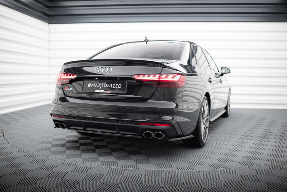 Arriere Splitter (avec une barre verticale) Audi S4 B9 Facelift